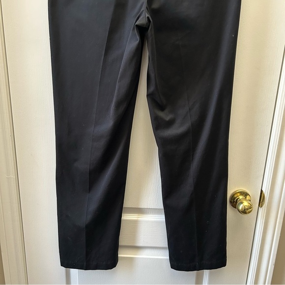 Haggar Men's Chino Pants Casual Cotton Black Size 32 - Picture 7 of 14